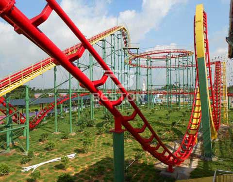 Amusement Park Roller Coaster Rides