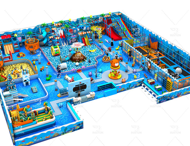 Indoor Playground Structure For Sale In Indonesia