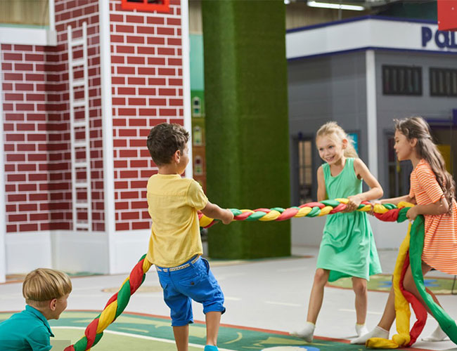 indoor playground equipments for kids in Schools