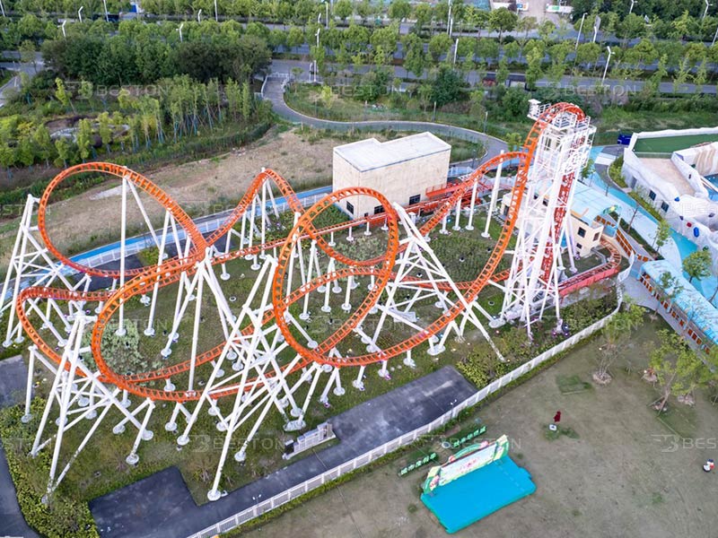 Giant Roller Coaster For Amusement Parks